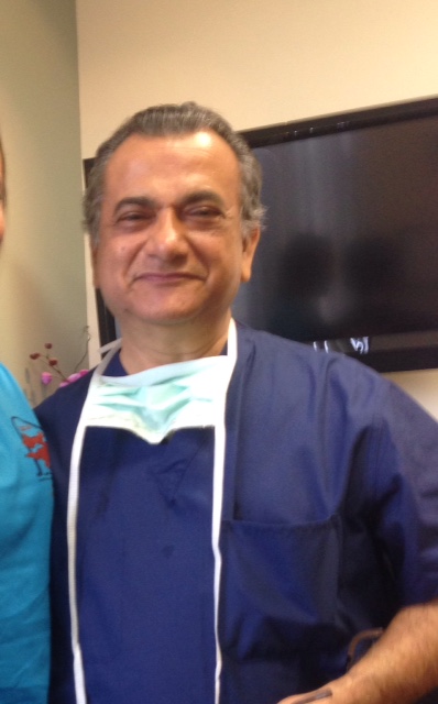 One of my heroes....Dr. Garzo!! I had to crop myself out because I appear to be sleeping in the photo.